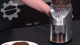 Capresso Infinity Plus Coffee Grinder  Crew Review [upl. by Noicpesnoc]