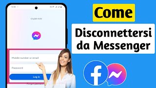 Come disconnettersi da Messenger2024  Disconnetti Facebook Messenger [upl. by Nelo]