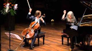 Chopin Introduction and Polonaise brillante in C Op 3  Alla polacca Argerich amp Capuçon [upl. by Afira]