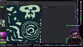 Making a spooky GB Fishing JRPG for GBJAM Part 18 [upl. by Aimek]