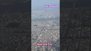 New York City view from top  Heading Laguardia  ✈️🇺🇸🏙️ [upl. by Sela]