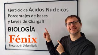 Ejercicio sobre ADN y las reglas de Chargaff [upl. by Mayhew]