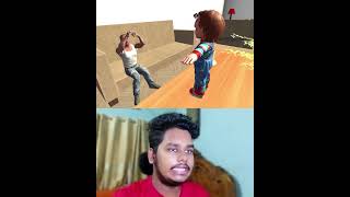 Chucky Attack On Franklin 😭  Indian Bike Driving 3D  Funny Story therifanio shorts [upl. by Salangia31]