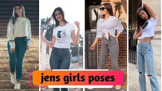 15 Cool Photography Poses for Girls in Jeans  How to Look Stylish and Confident in Your Jeans [upl. by Sivel]