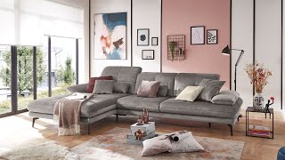 Flexibles Sofa SO 3500 von set one by Musterring mit motorischem Sitzvorzug [upl. by Azilem]