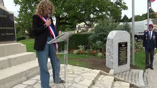 inauguration stèle du 18 juin 1940 1ère partie [upl. by Iinden]