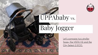 UPPAbaby VISTA V2 vs Baby Jogger City Select 2 Stroller Comparison  CANADA [upl. by Blondelle998]