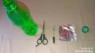 How to make a water bottle BONG😳NO MONEY NEEDED [upl. by Enileuqkcaj]