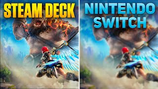 Steam Deck vs Nintendo Switch  Immortals Fenyx Rising [upl. by Gnidleif]