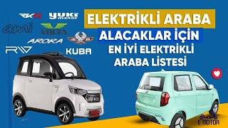 Elektrikli Araba Alacaklar İçin 2024ün En İyi Modelleri [upl. by Aralomo186]