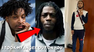 21 Savage Responds To Brother TM1way Passing amp AP CGM Situation [upl. by Assetniuq]