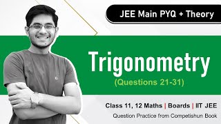 Trigonometry Part 33 JEE Main PYQ  Theory  Prabhat Ranjan [upl. by Laurita]