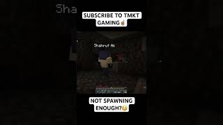 NOT SPAWNING ENOUGH😳 fy minecraft tiktok fypシ゚ fyp minecraftshorts viral subscribe short [upl. by Kaczer]