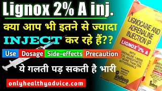 Lidocaine injection Lignox 2 A injectionLignocain injectionLox 2 UsesDosageSide effects [upl. by Aynuat]