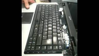 How to remove an Acer laptop keyboard [upl. by Anujra]