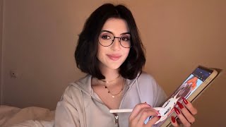 ASMR Weird Girl From Class Draws You On Her iPad  relaxing tapping and whispering [upl. by Jammal]