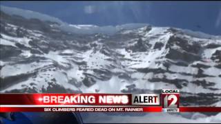 Six climbers likely dead after fall on Mount Rainier [upl. by Ecienahs]