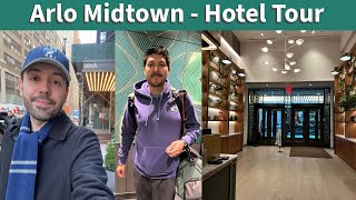 Arlo Midtown  Hotel Tour 4K [upl. by Yarg]