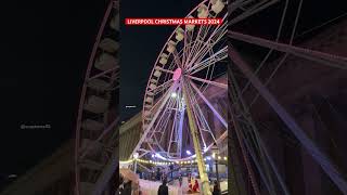 LIVERPOOL CHRISTMAS MARKETS 2024christmas christmasmarket travel trending shortvideo shorts [upl. by Nylacaj]