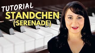 SCHUBERT Standchen Serenade EASY PIANO Tutorial  Sheet Music [upl. by Bo]