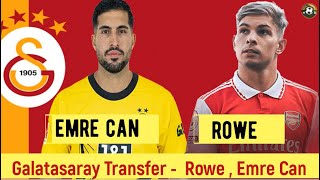 Galatasaray Transfer 🔥Emre Can  Emile Smith Rowe galatasaray [upl. by Theall]