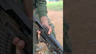 Bastar commando 1k47 indianarmyviralvideo bastarfighter [upl. by Ahsiruam]