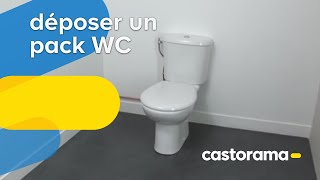 Comment démonter un WC  Castorama [upl. by Concettina]