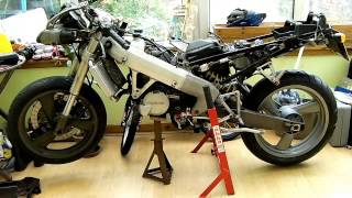 Cagiva Mito Evolution 125 2 Stroke Rebuild Introduction [upl. by Dukey660]