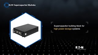 The power of supercapacitorbased modules for high power applications [upl. by Anial355]