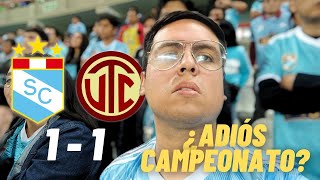 Reacción DESDE EL ESTADIO  SPORTING CRISTAL 1  1 UTC  ¿Le decimos ADIÓS al CLAUSURA  Fecha 15 [upl. by Silvestro]