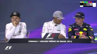 Lewis Hamilton and Max Verstappen making fun of [upl. by Kennie]