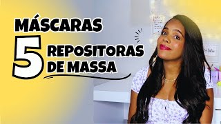 RECUPERA QUALQUER CABELO QUE ESTÁ QUEBRANDO FEIO E SEM VIDA  top 5 mascaras repositoras de massa [upl. by Celesta]