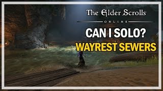 CAN I SOLO WAYREST SEWERS  Episode 3  The Elder Scrolls Online [upl. by Ayian]