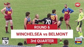 RD6 Winchelsea VS Belmont 3rd QTR 11\05 [upl. by Sarena739]