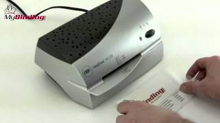 GBC HeatSeal H110 Pouch Laminator Demo  18009444573 [upl. by Casimir]