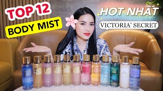 Review TOP 12 BODY MIST Victorias Secret bán chạy nhất THƠM MÊ LI  Ha Linh Official [upl. by Daffie]