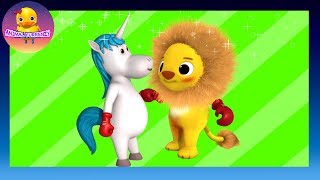 Animal FURRENZY The Lion And The Unicorn  NEW Videos Regularly  ABCs and 123s [upl. by Ynaffet]