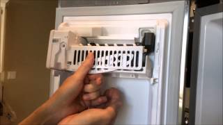 Replace Ice Maker Install Samsung Ice Maker Part  DA9711092B [upl. by Ahsienat985]