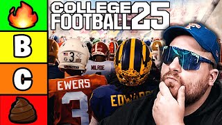 Ranking EVERY College Football 25 Team for Dynasty Mode [upl. by Doowron]