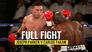 FULL FIGHT  Joseph Parker Vs Carlos Takam 2016 4K [upl. by Gunzburg968]