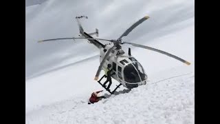 Amazing Helicopter Rescue in the Mountains [upl. by Yrelav198]