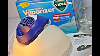 How to use Vicks Warm Steam Vaporizer [upl. by Edrei]