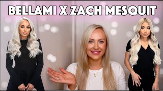 Bellami Hair PLATINUM PERFECTION Extensions by Zach Mesquit Review and Try On [upl. by Snehpets15]