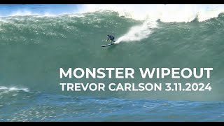 MONSTER WIPEOUT Trevor Carlson 3112024  Mavericks Awards [upl. by Nataniel]