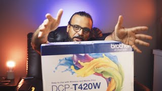 Brother DCP T420W Unboxing and Review  اردو  हिंदी [upl. by Nanfa]