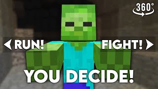 Choose your own Adventure in Minecraft 360° POV  Interactive [upl. by Olracnaig269]