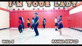 Im Your Lady  line dance  choreo Aris PS amp Roosamekto Mamek INA [upl. by Ahsikin]