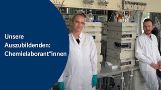 Lerne unsere Auszubildenden kennen Chemielaborantinnen [upl. by Giordano]