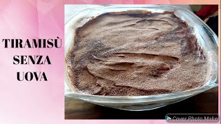 TIRAMISU SENZA UOVO  LA RICETTA DEL MESE [upl. by Nylqcaj]