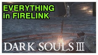 All of Firelink Shrines Secrets  Dark Souls 3 Tips amp Tricks [upl. by Thenna704]